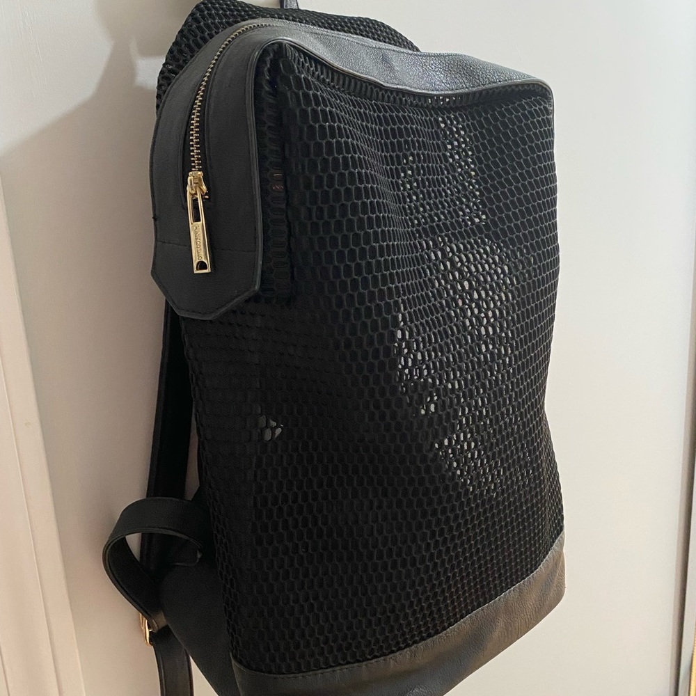 Pink Cosmo Black Backpack - Picture 2 of 11